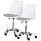 Комплект (2шт) крісло Evo-Kids Capri White / Grey (арт H-231 W/G-Х2)