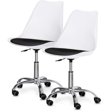 Комплект (2шт) крісло Evo-Kids Capri White / Black (арт H-231 W/B-Х2)