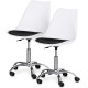 Комплект (2шт) крісло Evo-Kids Capri White / Black (арт H-231 W/B-Х2)