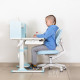 Дитяче крісло Evo-kids Mio Lite Blue  - оббивка блакитна однотонна