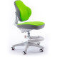 Дитяче крісло ErgoKids Mio Classic Green  - оббивка зелена однотонна