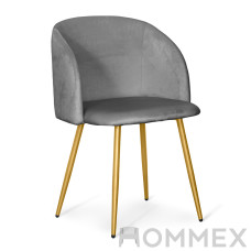 Крісло Hommex Nicole Dark Grey
