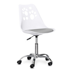 Крісло Hommex Dingo White / Grey (арт H-232 W/G MR)