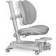 Дитяче крісло Mealux Ortoback Duo Base Grey  - оббивка сіра однотонна