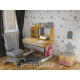 Комплект (L) Mealux Cтол Timberdesk Wood S Тумба BD-920-2 PN + Крісло Onyx G