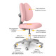 Дитяче крісло Mealux Sprint Duo Lite Pink  - оббивка рожева однотонна