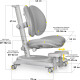 Дитяче крісло Mealux Ortoback Duo Base Grey  - оббивка сіра однотонна