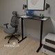 Стіл Mealux PowerDesk Lite Black з електрорегулюванням висоти