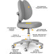 Дитяче крісло Mealux Sprint Duo Lite Grey  - оббивка сіра однотонна