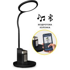 Лампа світлодіодна Mealux DL-420 Black  - колір пластику чорний