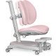 Дитяче крісло Mealux Ortoback Duo Base Pink  -  оббивка рожева однотонна