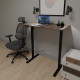Стіл Mealux PowerDesk Lite Walnut з електрорегулюванням висоти