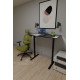 Комплект Mealux PowerDesk Lite Black + Leo Air Plus Green