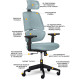 Крісло Mealux Leo Air Grey / Blue