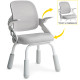 Дитяче крісло Mealux Neo Air Static Grey  - сіра оббивка