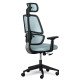 Крісло Mealux Leo Air Grey / Blue