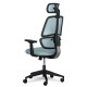 Крісло Mealux Leo Air Grey / Blue