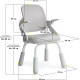 Дитяче крісло Mealux Neo Air Static Grey  - сіра оббивка