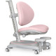 Дитяче крісло Mealux Ortoback Base Pink  - оббивка рожева однотоннаа