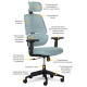 Крісло Mealux Leo Air Grey / Blue