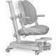 Дитяче крісло Mealux Ortoback Duo Plus Grey  -- оббивка сіра однотонна