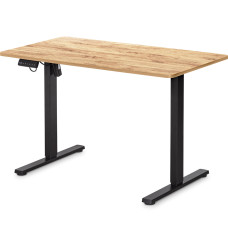 Стіл Mealux PowerDesk Lite Mahogany з електрорегулюванням висоти