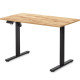 Стіл Mealux PowerDesk Lite Mahogany з електрорегулюванням висоти
