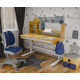 Комплект (L) Mealux Cтол Timberdesk Wood L +Тумба BD-920-2 BL + Крісло Onyx Duo DGB