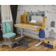Комплект (L) Mealux Cтол Timberdesk Wood L+Тумба BD-920-2 BL + Крісло Onyx Duo TG