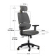 Крісло Mealux Leo Air Dark Grey