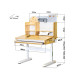 Комплект (L) Mealux Cтол Timberdesk Wood S Тумба BD-920-2 BL + Крісло Onyx DBG