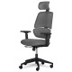 Крісло Mealux Leo Air Dark Grey