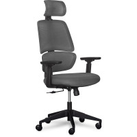 Кресло Mealux Leo Air Dark Grey