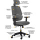 Крісло Mealux Leo Air Dark Grey