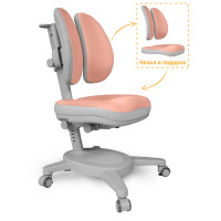 Крісло Mealux Onyx Duo PG   - оббивка темно-персикова однотонна