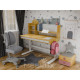 Комплект (L) Mealux Cтол Timberdesk Wood L +Тумба BD-920-2 PN + Крісло Onyx Duo G