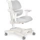 Дитяче крісло Mealux Space Air Grey  - оббивка сіра однотонна