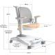 Дитяче крісло Mealux Supra Air Peech  - оббивка персикова / сіра