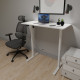 Стіл Mealux PowerDesk Lite White з електрорегулюванням висоти