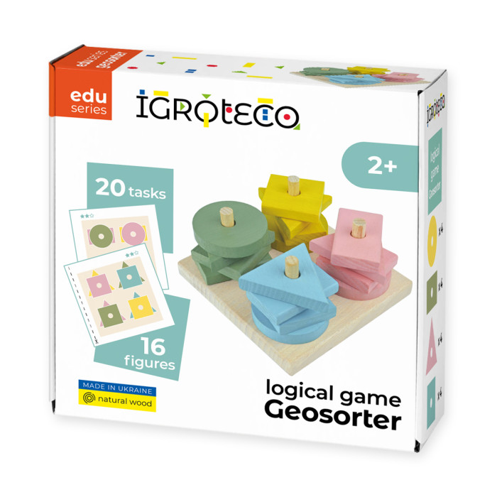 Іграшка для розвитку Геосортер Igroteco