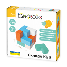 Конструктор-балансир-головоломка "Склади куб" Igroteco