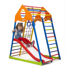 Дитячий спортивний комплекс KindWood Color Plus 1