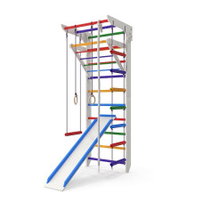 Спортивний куточок SportBaby «White & Color 3-240»